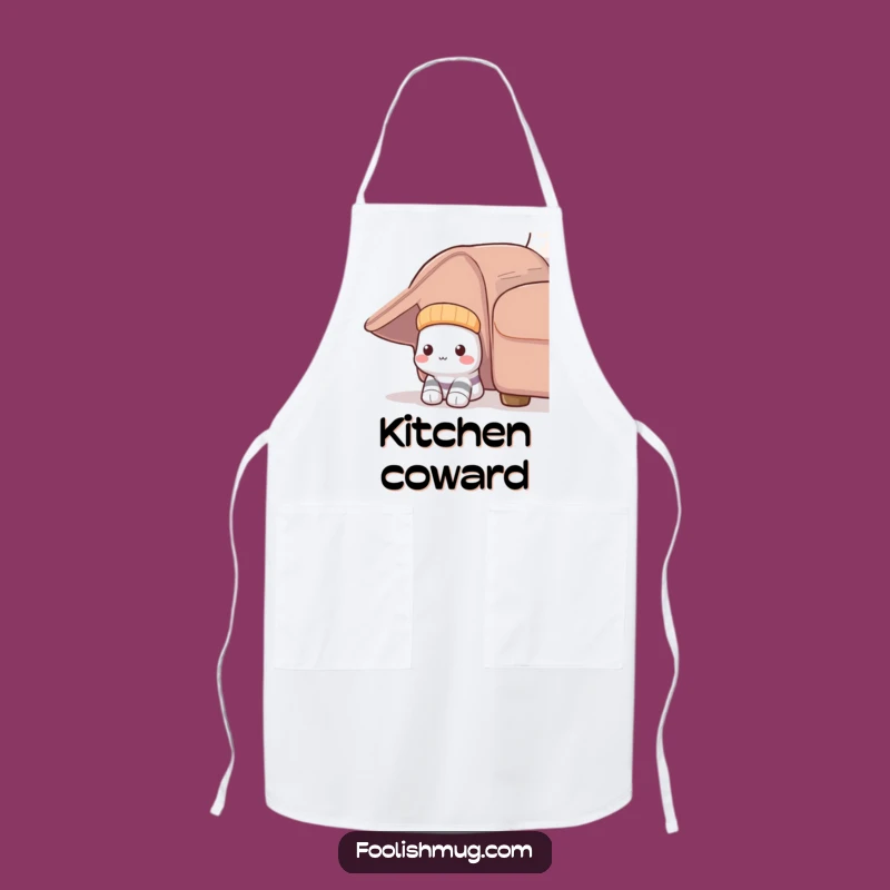 Funny Shy Sock Apron - Hilarious Laundry Day Helper Gift