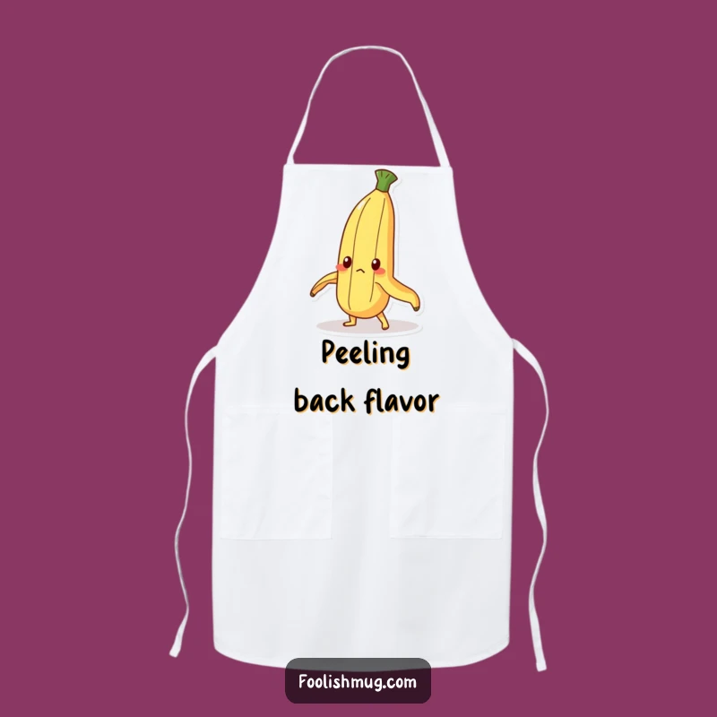 Funny Determined Banana Apron: Cook with Grit and Giggles!