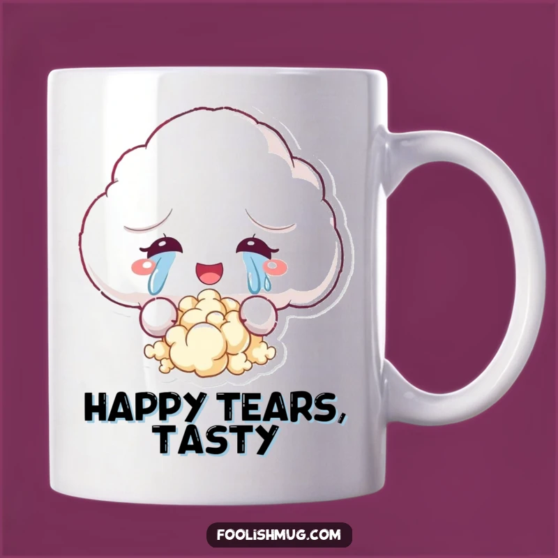 Funny Joyful Cloud Mug: Hilarious Snack Time Gift for Happy People!