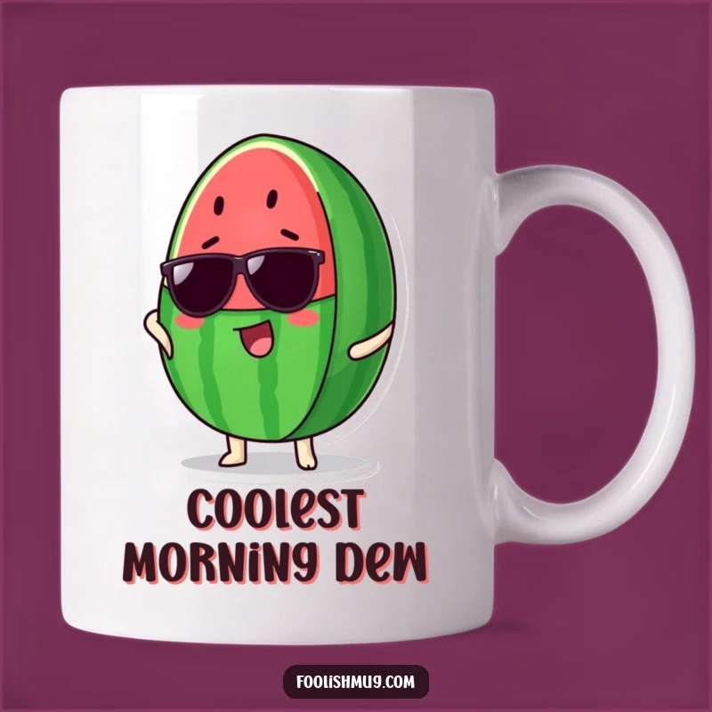 Funny Watermelon Sunglasses Mug - Proud & Cool Party Gift