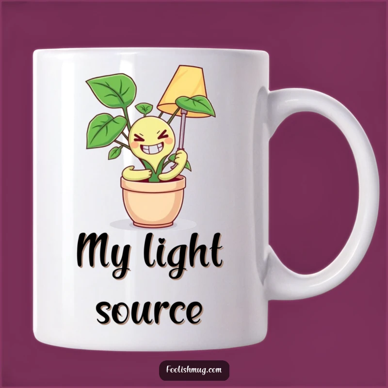 Funny Maniacal Plant Mug: Hilarious Gift for Crazy Plant Lovers & Decor Nerds!