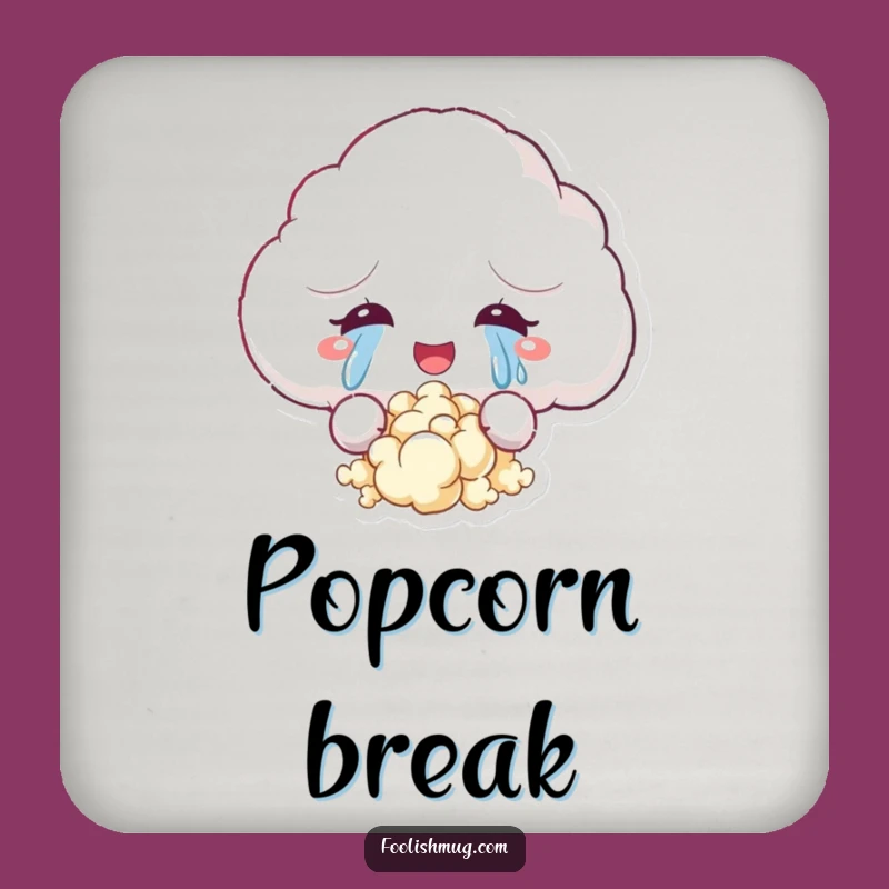 Funny Joyful Cloud Coaster: Protect Surfaces with This Hilarious Snack Decor!