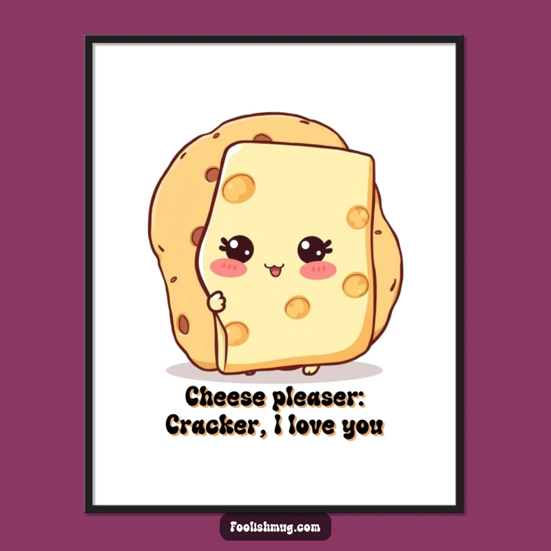 Free Printable Cheesy Wall Art - Funny Downloadable Decor