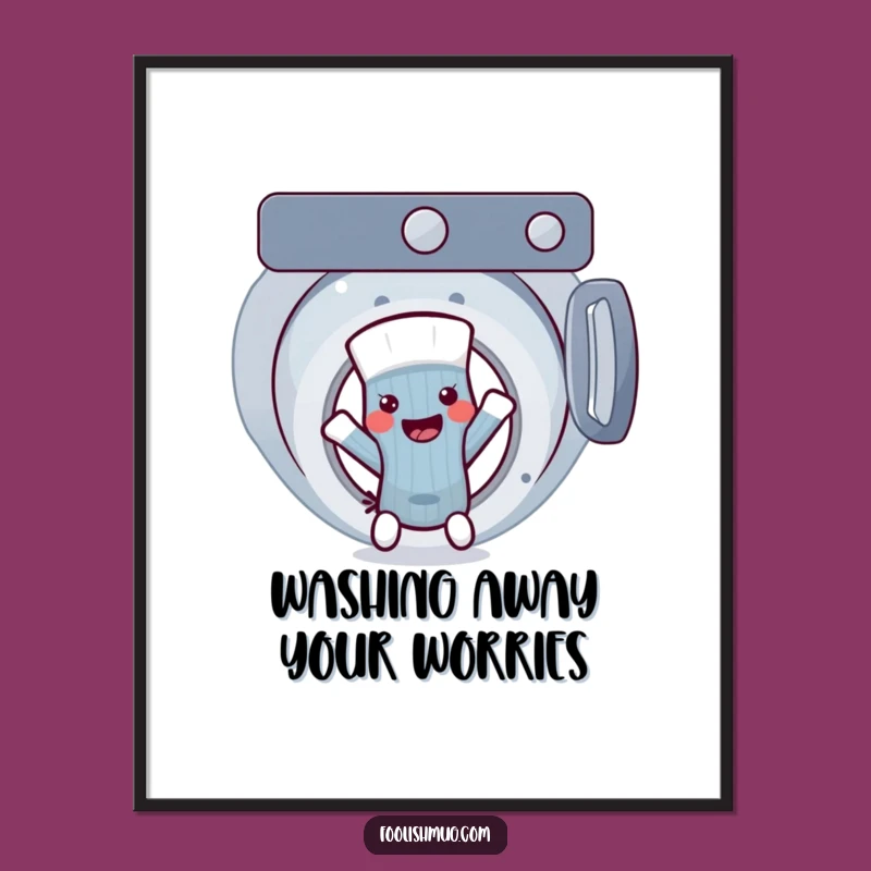 Funny Sock Escape Art: Free Printable Wall Decor Downloadable Gift for Any Room