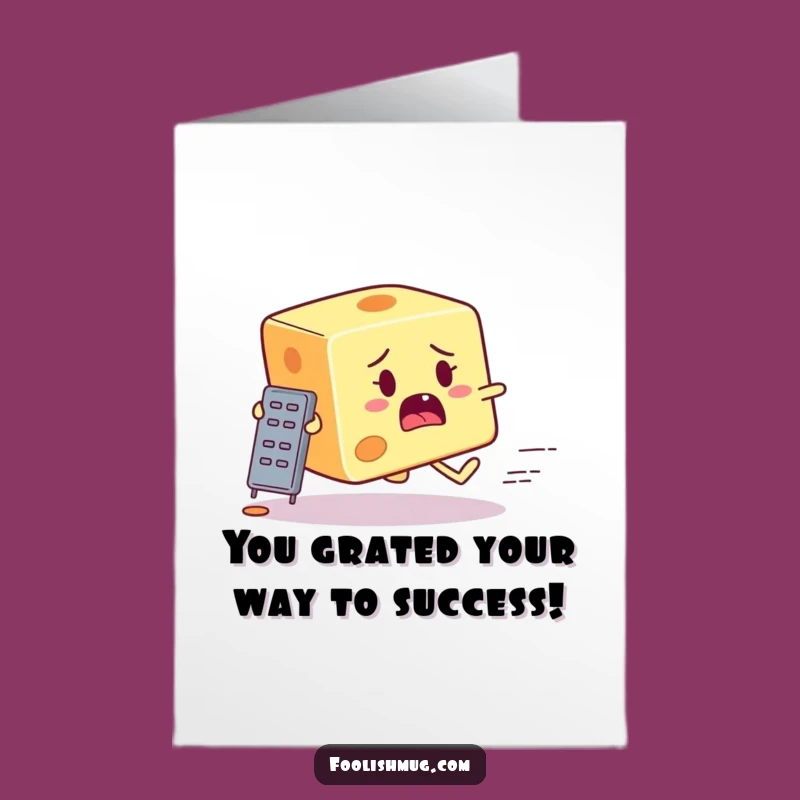 Funny Cheese Congrats Card: Grater Trouble, Free Printable
