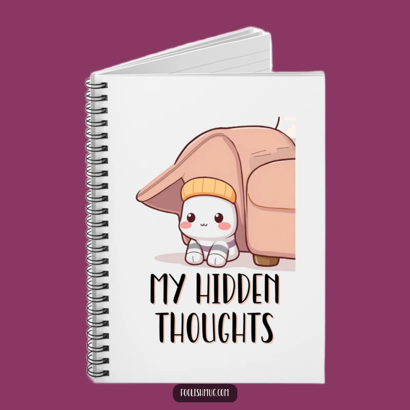 Funny Shy Sock Notebook - Hilarious Introvert's Ideas Journal Gift