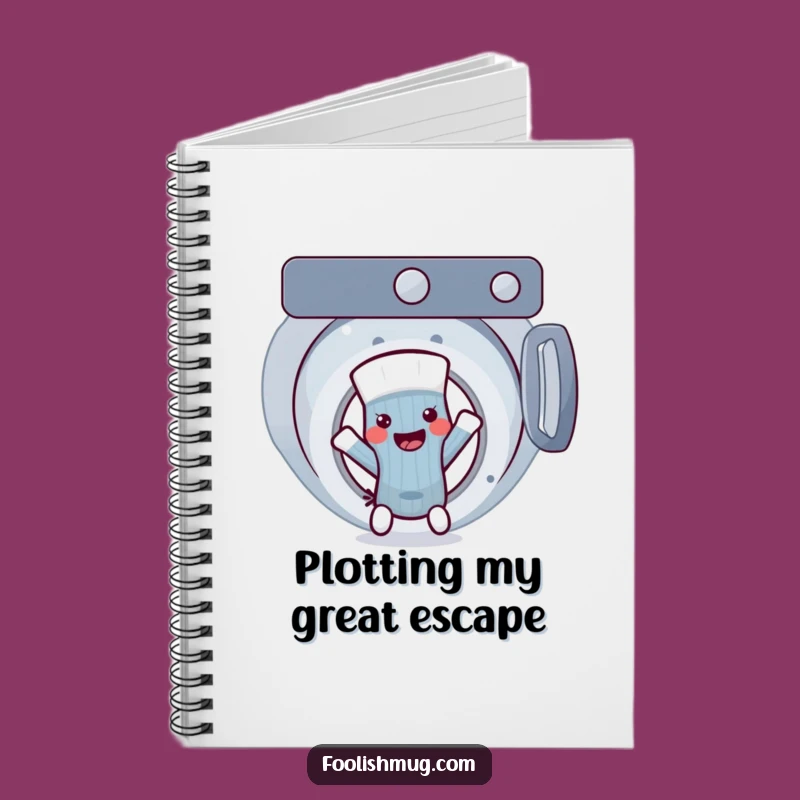 Funny Sock's Laundry Diary Notebook: Hilarious Journal for Your Thoughts, a Great Funny Gift