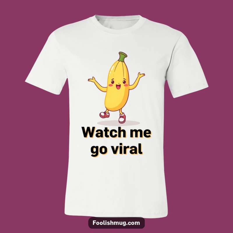 Funny Banana Peel Dancing T-Shirt: Show Your Slippery Moves in Style